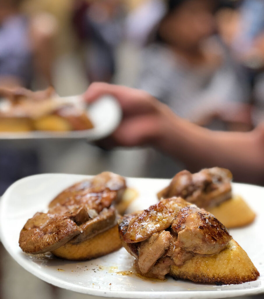 Grilled foie, a popular pintxo in Basque Country, CÚRATE Trips