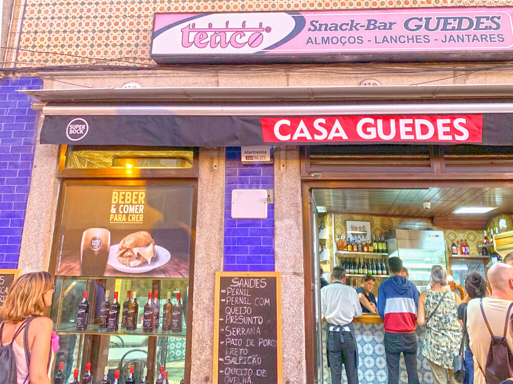 Four most popular snack foods in Porto, by CÚRATE Trips