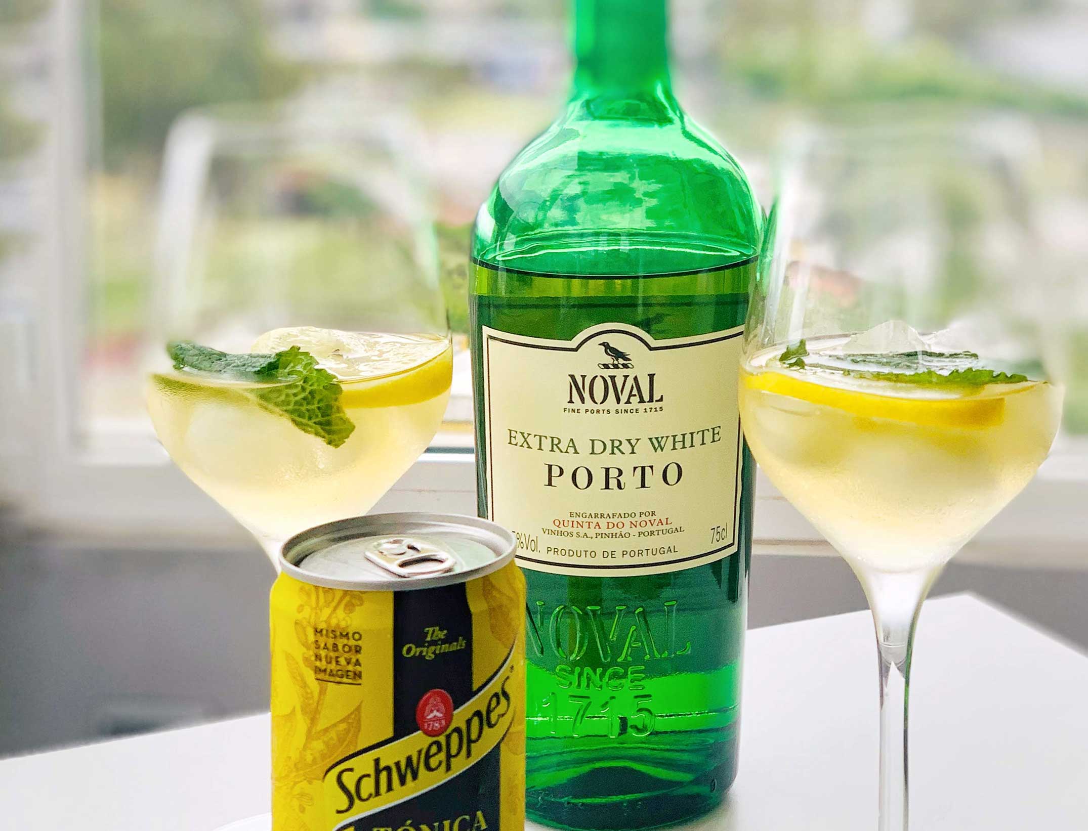 How to make a Port Tonic: extra dry white port and tonic water | CÚRATE Trips by Paladar y Tomar
