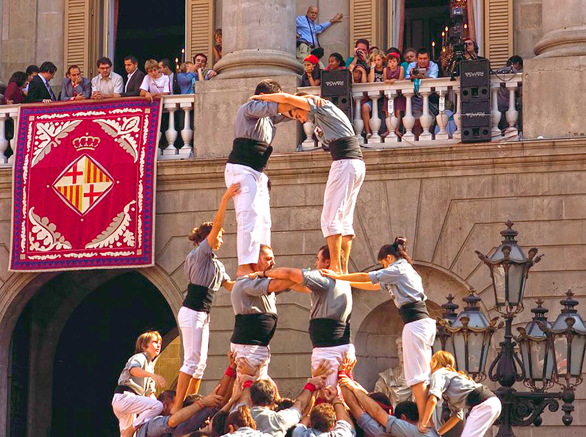 Castells are so unique that it was even awarded a UNESCO Intangible Cultural Heritage status.