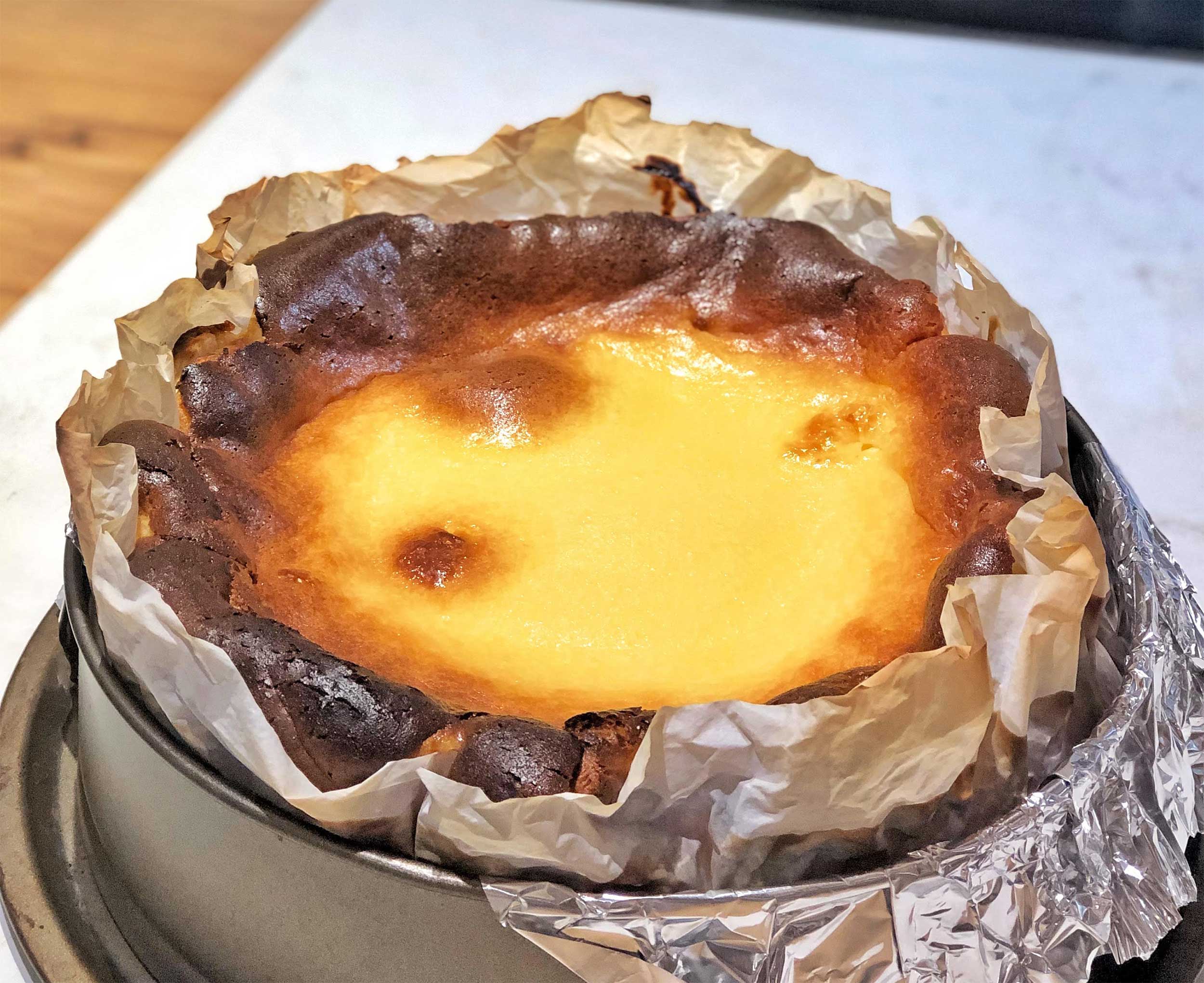 The Basque cheesecake, irreplicable!