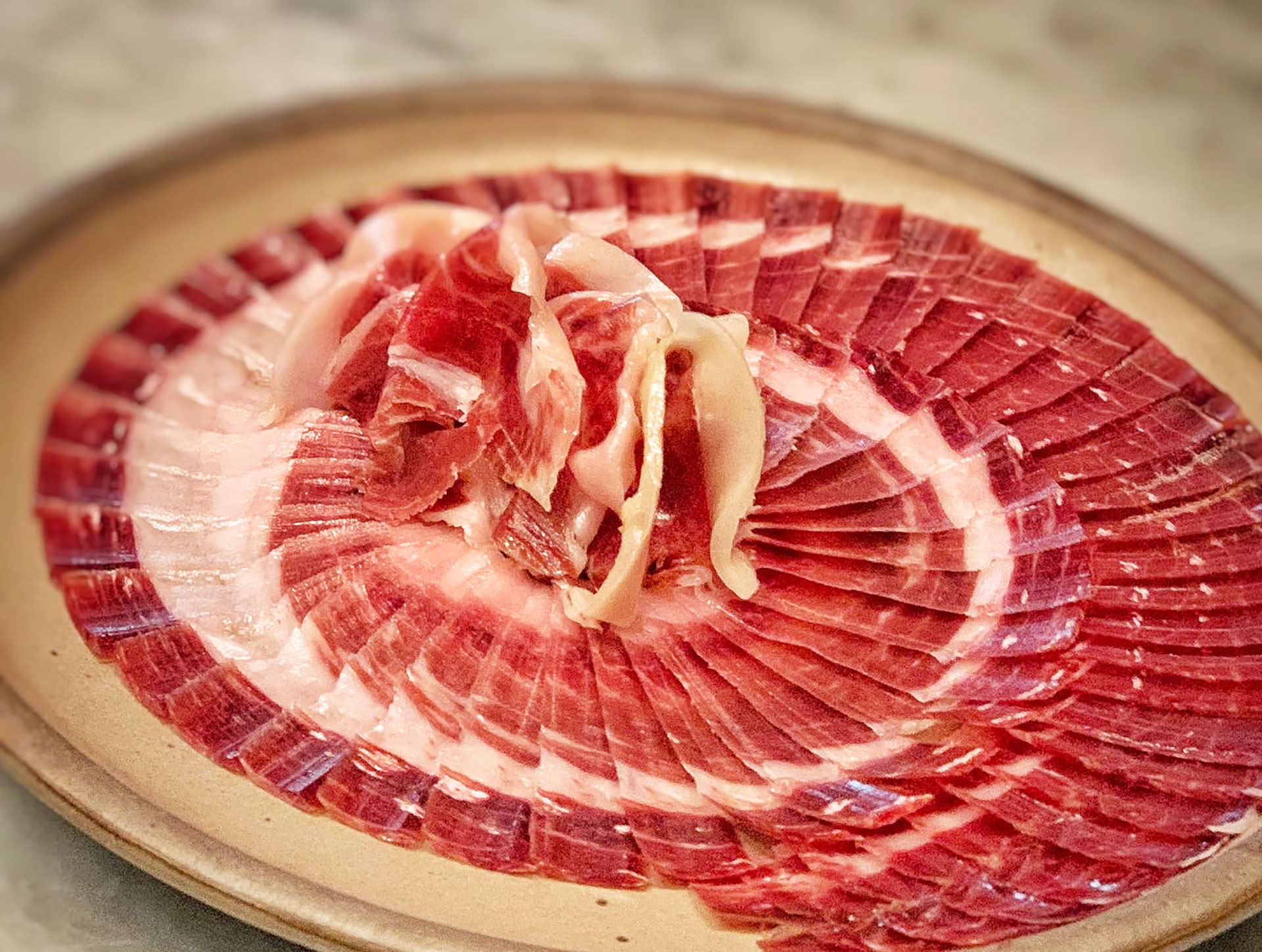 Jamon iberico from Salamanca, one of the world most precious delicacies